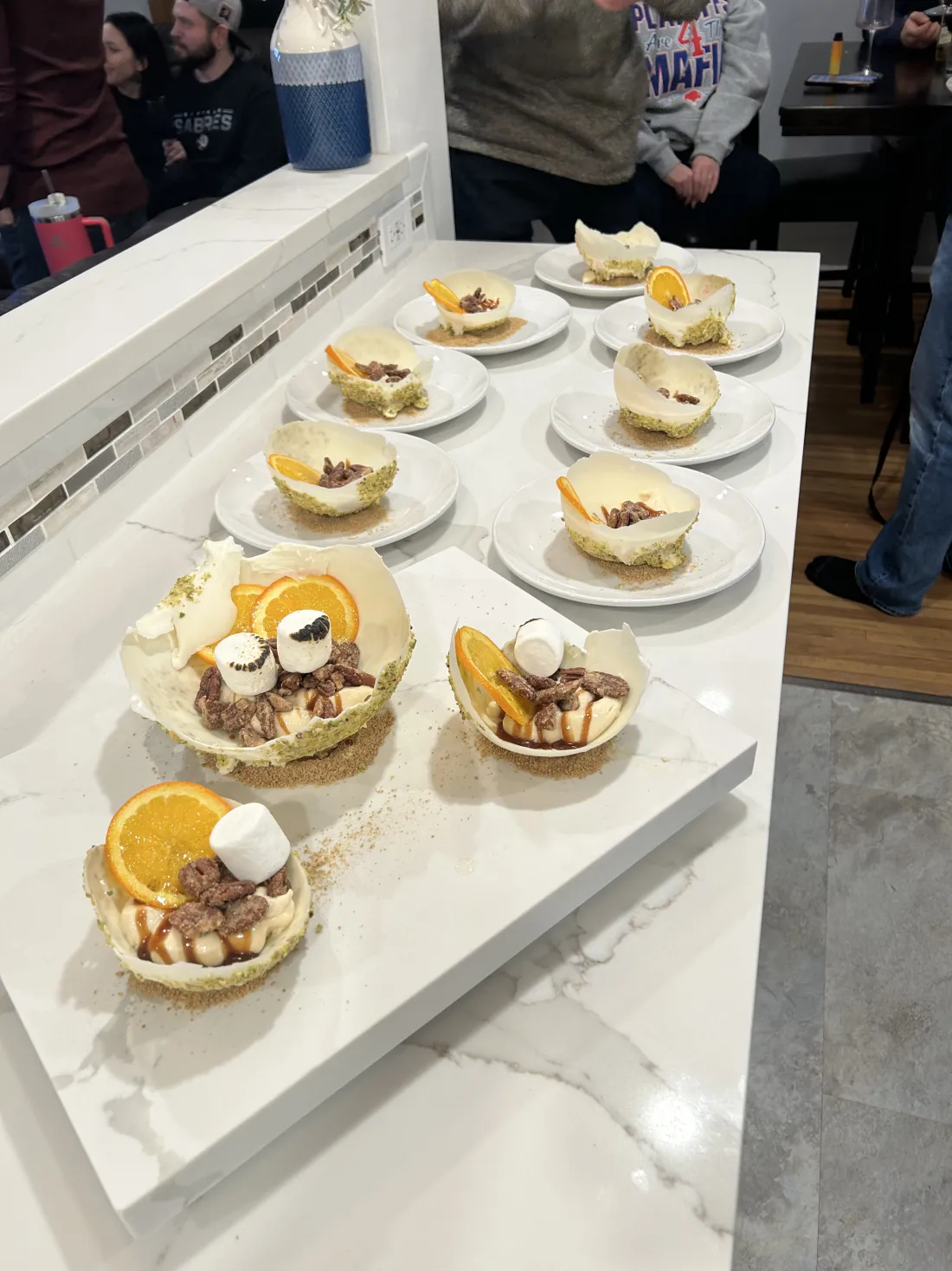 A full tasting menu &mdash; Eric J. & company