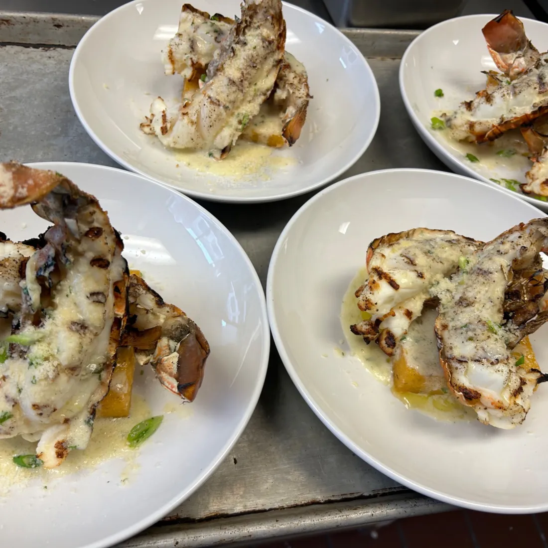 Unique Seafood Dishes &mdash; Grilled lobster tails
